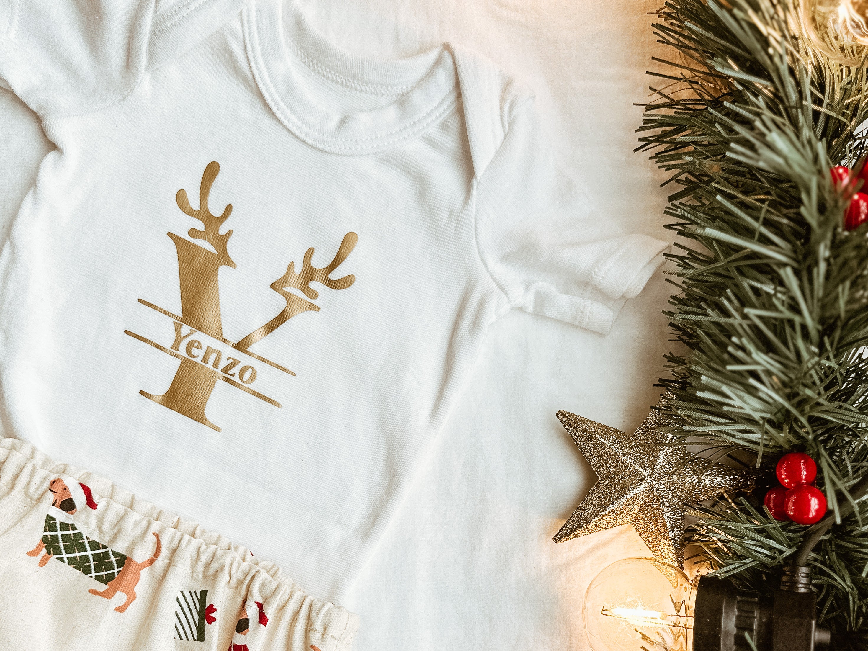 FESTIVE SHORTS SET