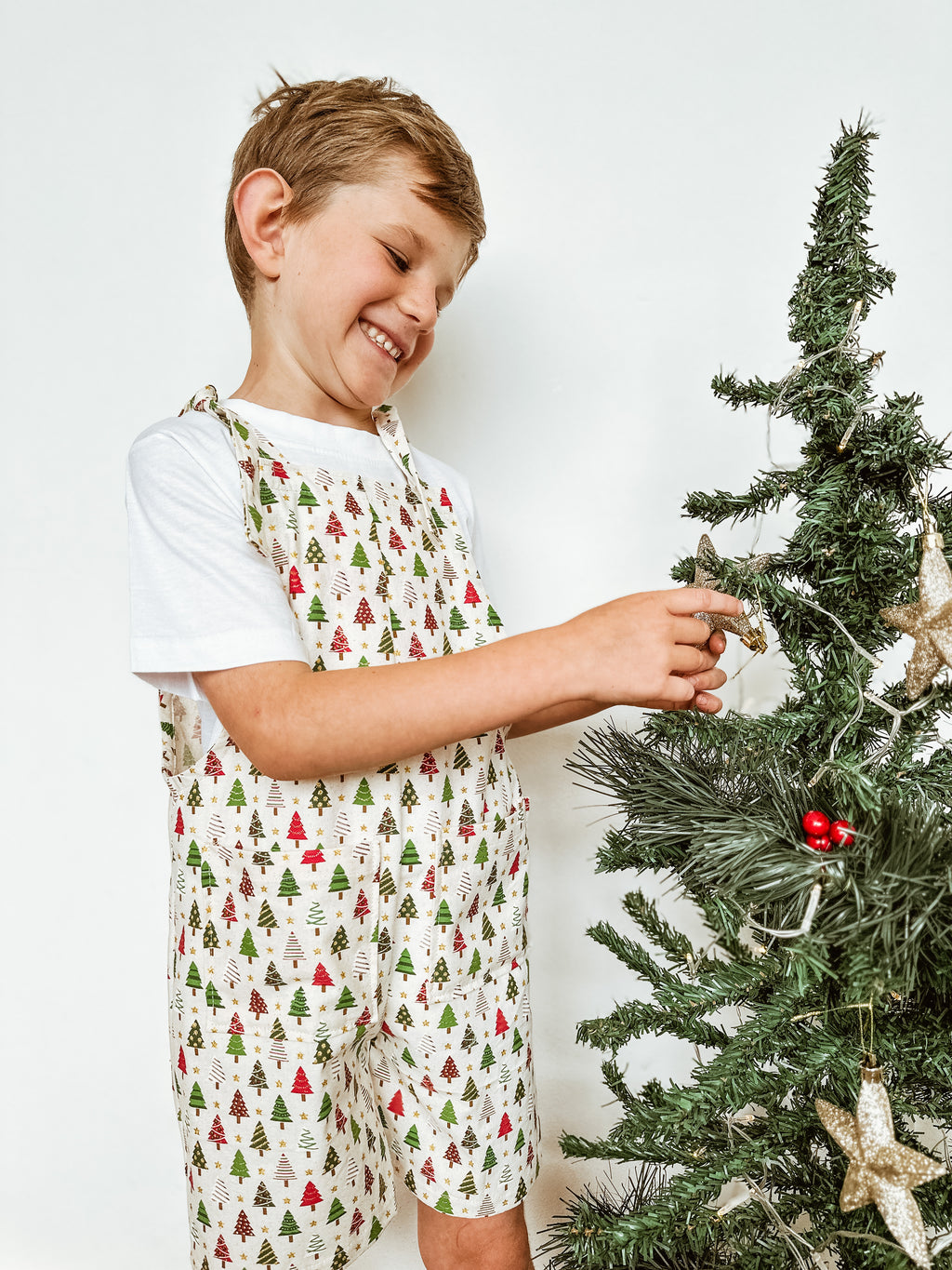 Oh Christmas Tree jumpsuit full length